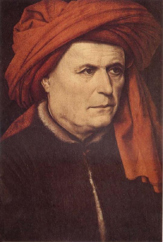 Robert Campin Portrait o a Man oil painting image